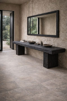 CONSOLA DE MADERA MACIZA