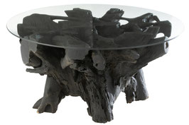 MESA DE CENTRO MADERA RAICES