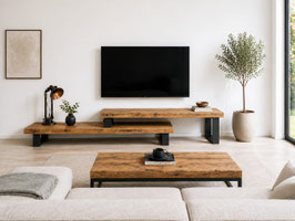 MUEBLE TV INDUSTRIAL EXTENSIBLE