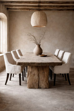 MESAS DE COMEDOR DE MADERA A MEDIDA