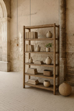 ESTANTERIA DE MADERA DE DISEÑO