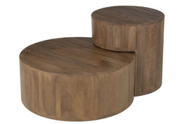 MESA DE CENTRO MADERA MANGO