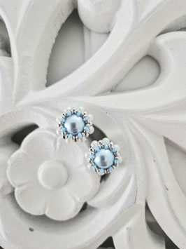 LITTLE ICE BLUE BUTTON