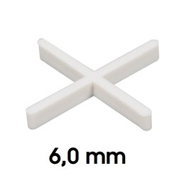 Croisillons standard  6.0 mm 50u.