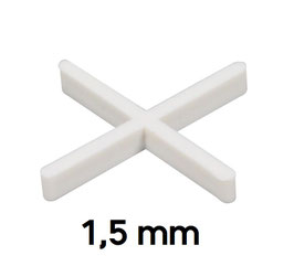 Croisillons standard 1.5 mm 150qté.