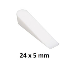 Cales d'ajustage 24x5mm 100u