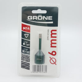 Foret-trépan diamant 6mm M14