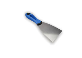 Spatule inox 60mm mache bi-matiere
