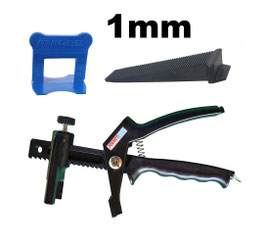 Kit 1mm PRO + pince PerfectLevel 7710 en polyamide armé fibre de verre.
