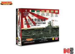 Acrylfarbenset - Imperial Japan Navy WWII Set 2