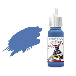 Acrylic Color Figures - Medium Blue