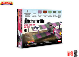 Acrylfarbenset - Die Luftstreitkräfte Imperial German Army WWI Colors Set 1