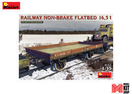 Railway Non-Brake Flatbed 16,5 t