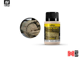 Acrylic Thick Mud - Light Brown Mud (40 ml)