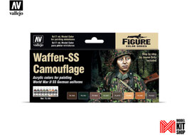 Acrylfarbenset - Waffen-SS Camouflage