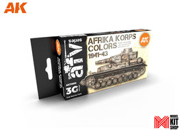 Acrylfarbenset - Afrika Korps Colors 1941-43