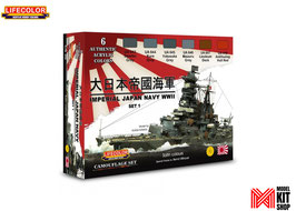 Acrylfarbenset - Imperial Japan Navy WWII Set 1
