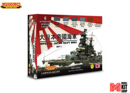 Acrylfarbenset - Imperial Japan Navy WWII Set 1