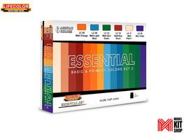 Acrylfarbenset - Essential Basic & Primary Colors Set 2
