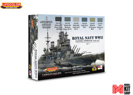 Acrylfarbenset - Royal Navy WWII Eastern Approach Set 2