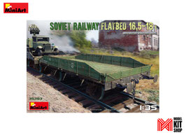 Soviet Railway Flatbed 16,5-18 t