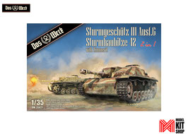 Sturmgeschütz III Ausf.G / Sturmhaubitze 42 with Zimmerit 2 in 1