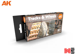Acrylfarbenset - Tracks & Wheels