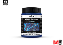 Acrylic Water Texture - Atlantic Blue (200 ml)