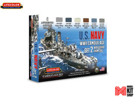 Acrylfarbenset - US Navy WWII Set 2