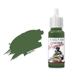 Acrylic Color Figures - Olive Green
