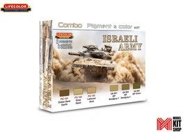 Combo Pigment & Color Set - Israeli Army