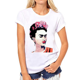 Frida Kahlo Cubist T-Shirt