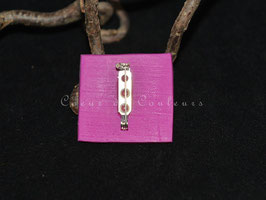 Broche "Carré décalé"