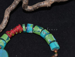 Bracelet  "Perles tambour"