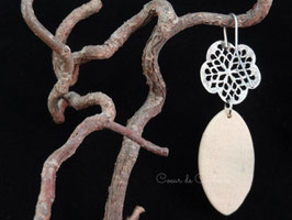 Pendants d'oreilles "Fantaisie de l'espace"
