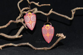 Pendants d'oreilles " Calissons Pep's"