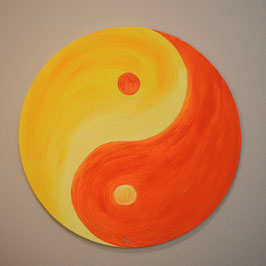 Yin Yang, gelb-orange 91/18