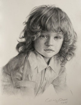 CHARMANTES KINDERPORTRAIT NACH FOTOS