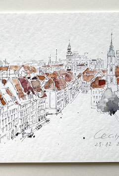 Roter Dächer Regensburg