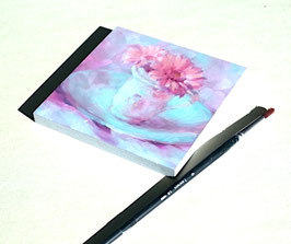 Schöne Rosa Gerbera - Ruhe und Frieden