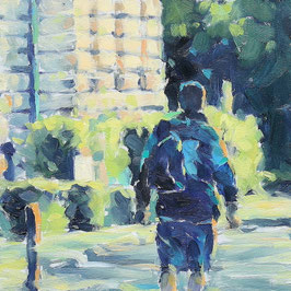 Farbenspiel und Sommerstimmung: Eine Ölmalerei für die Sinne