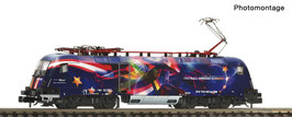 Fleischmann Elektrische locomotief 1116 212-2 "Voetbal verenigt Europa", ÖBB