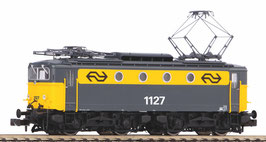 Piko N NS 1127 elektrische loc geel/grijs met A-sein DCC