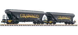 Liliput L260224 Graantransportwagen Uagpps “GRAWACO” van Wagon Care, tijdperk VI