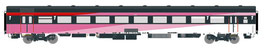 Exacttrain 11141 NS ICRm Fyra 1 (Amsterdam - Brussel) gebruikt voor de HSL-route Personenwagon A Epoch VI (Rood/Rose/Wit)