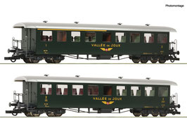 Roco 6200198 2 stuks. Reeks: Seetalbahnwagen, PB