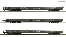 Roco 6600092 3 stuks. Set: Rollende snelweg, HUPAC