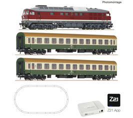 Roco 5110014 Z21 START newGen digitale set: Diesellocomotief klasse 132 (ROCO LINE, alleen Z21 App), DR