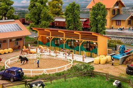 Faller 130597 1/87 STAL MET 4 PAARDEN