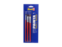 Revell 29610 Painta Vlakke Penselen set van 3 stuks